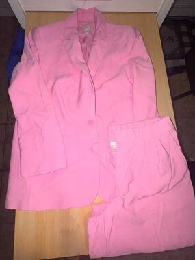 A New Day Pink High-Waist pants & Blazer